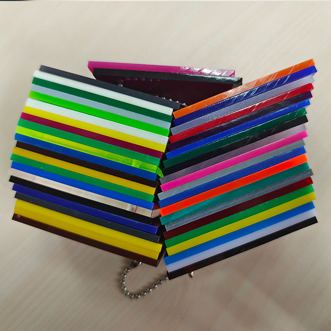Niestandardowy kolorowy znak AD akrylowy Plexiglass Sheet 2mm 3mm 5mm