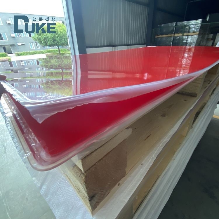 Zewnętrzny 4ft X 6ft Kolorowy Poly Lucite Acrylic Ogrodzenie Yard tabliczki znakowej dla ślubu