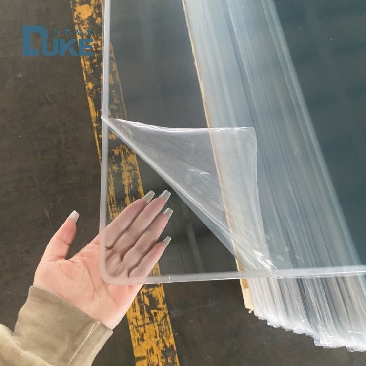 Płytka akrylowa z odlewem optycznego Duke 100% Virgin Mitsubishi MMA Wysoka przejrzystość 92% Precyzja lustrzana 10mm 2mm Układy UV