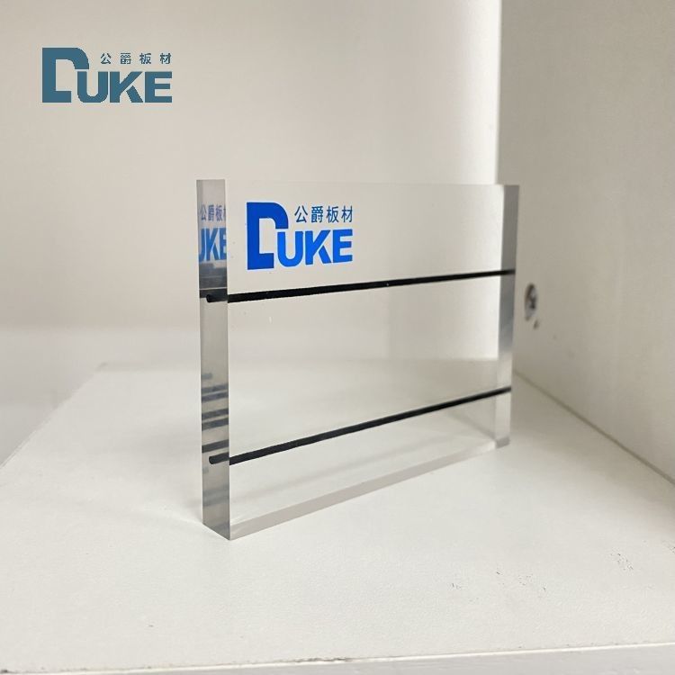 Ogrodzenie akrylowe Duke Producent's Soundproof Fence UV Heat Resistant 2-40mm grubość do budowy miejskiej cięcia gięcia