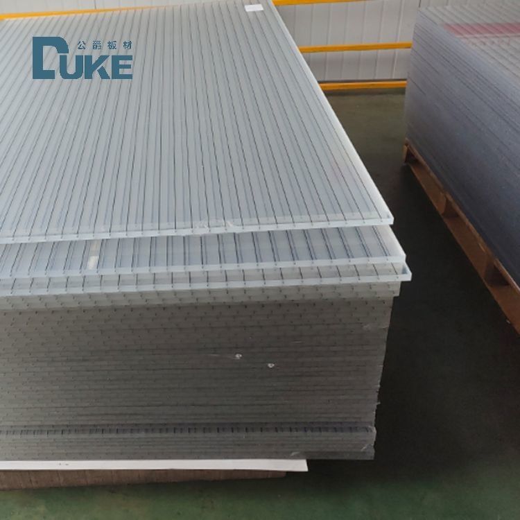 Ogrodzenie akrylowe Duke Producent's Soundproof Fence UV Heat Resistant 2-40mm grubość do budowy miejskiej cięcia gięcia