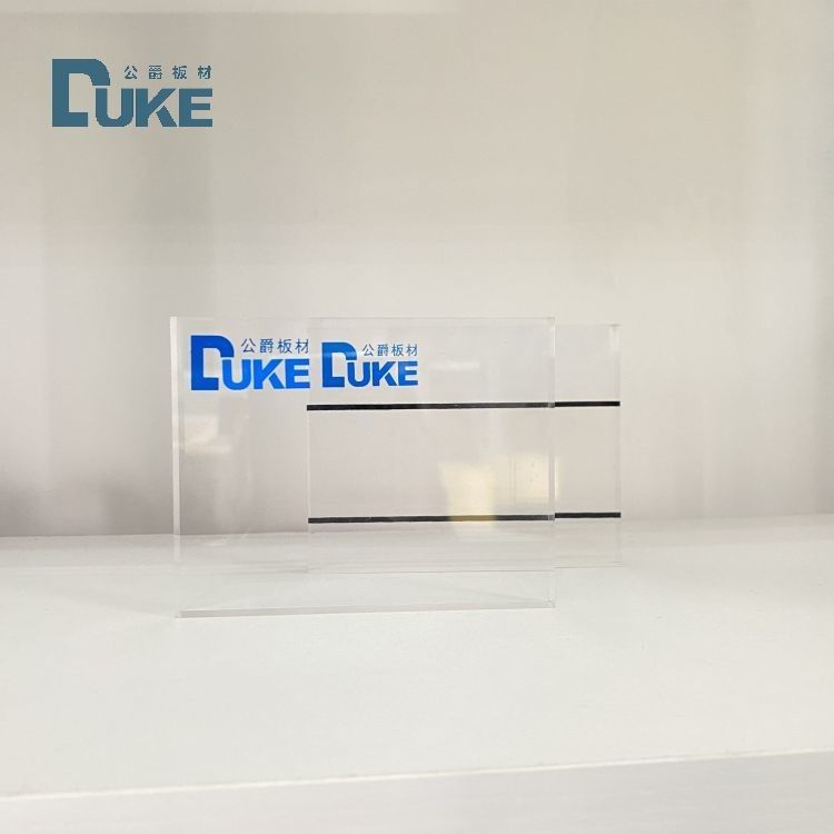 Ogrodzenie akrylowe Duke Producent's Soundproof Fence UV Heat Resistant 2-40mm grubość do budowy miejskiej cięcia gięcia