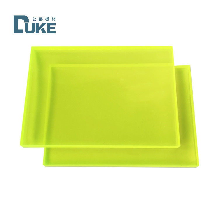 Zastosowalna płytka PMMA fluorescencyjna do znaków LED - panele reklamowe OEM