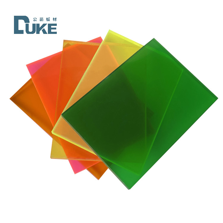 Półprzezroczyste arkusze z tworzyw sztucznych 2,8 mm Acrylic Board Kolorowe Plexiglass Do cięcia laserowego