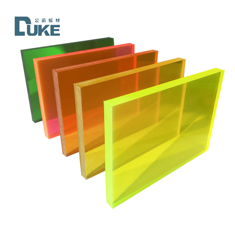 Niestandardowy 50mm Odlewany PMMA Płytka fluorescencyjna 12mm PC 6mm PE Akrylowy Plastikowy Reklamy Tablica Dekoracyjna 10mm Światło wykonane cięcie