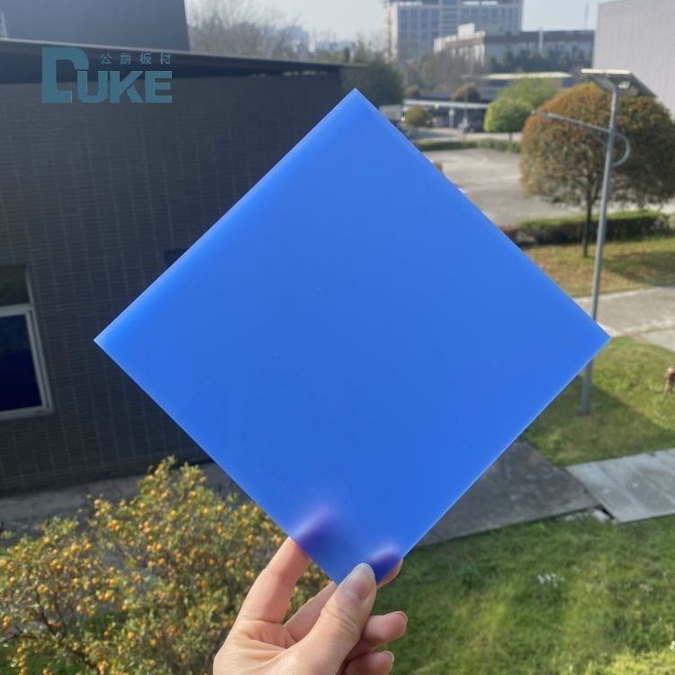 Duke Blue And White Day& Night Acrylic Sheet For Led Light Box Reklamowy wyświetlacz