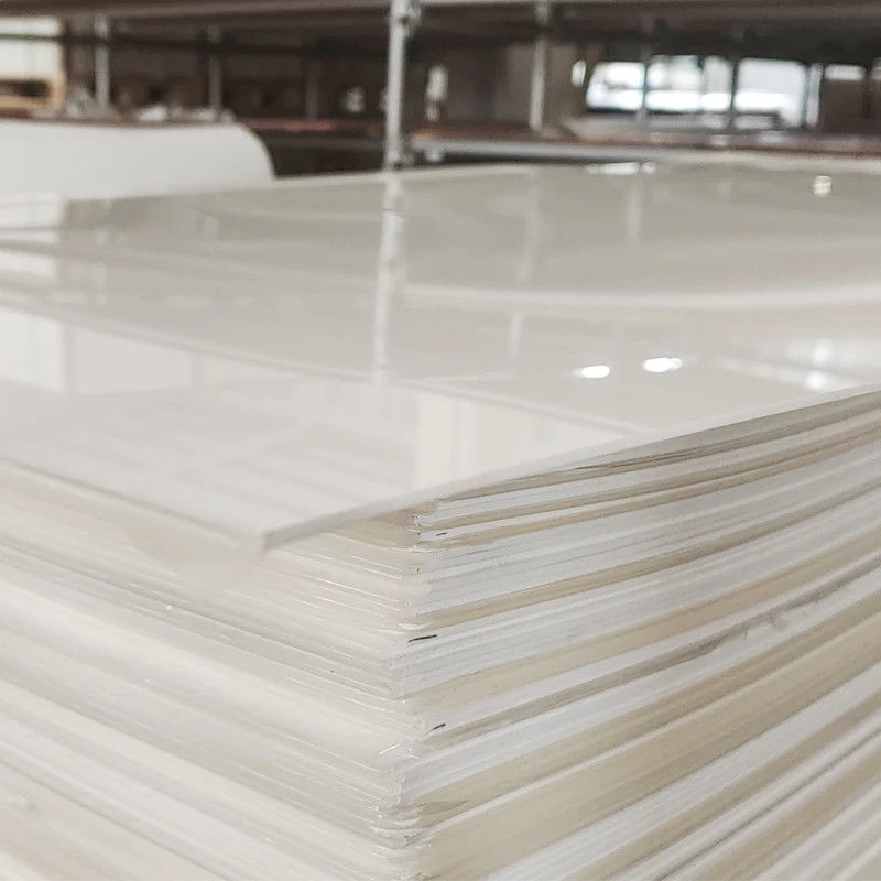 Wysokiej jakości biały odlewany płyta akrylowa PMMA Sheet Custom Cut do produkcji wyrobów sanitarnych w wannie