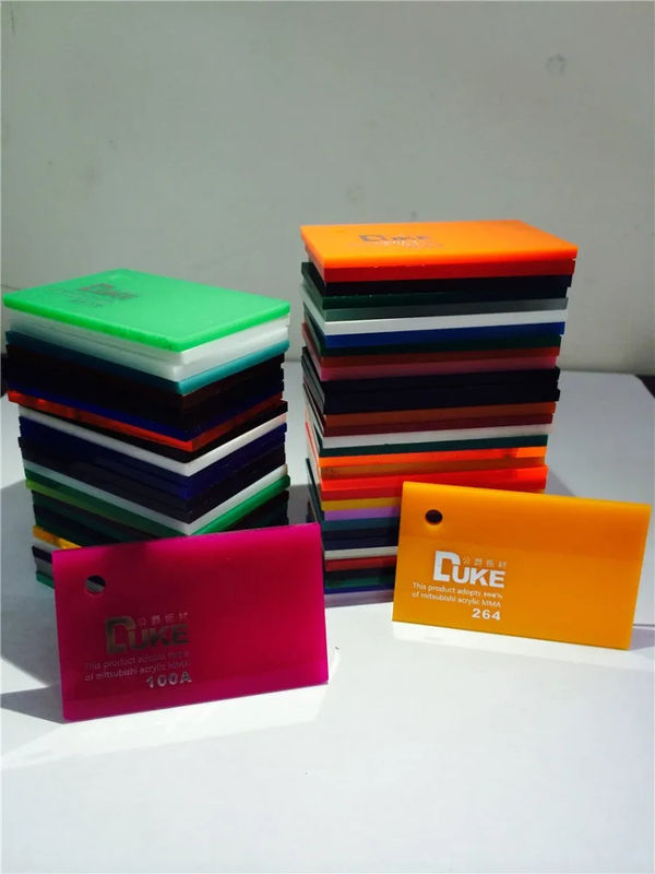Duke 100% Virgin Mitsubishi Wypuszczona arkusz akrylowy na zamówienie Kolorowa wannia Arkusz z tworzyw sztucznych Konkurencyjna cena 12mm 5mm cięcie MMA