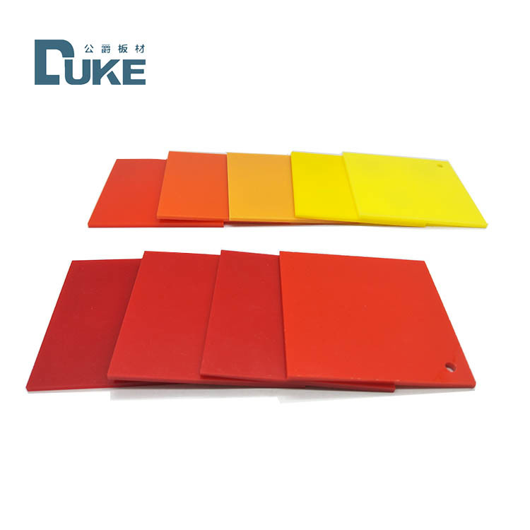 DUKE Kolorowe 4x8 Plexiglas Sign Arkusze akrylowe UV odporne