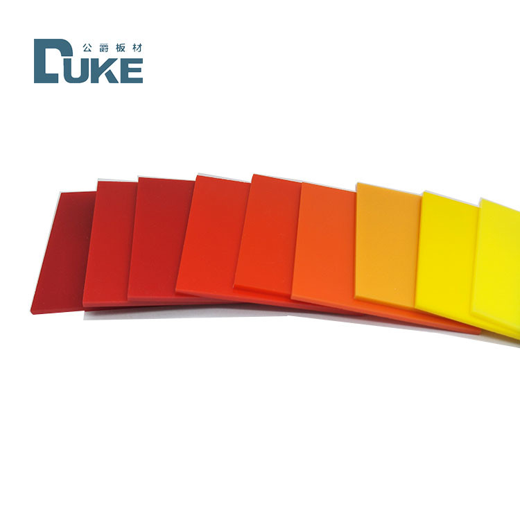 DUKE Kolorowe 4x8 Plexiglas Sign Arkusze akrylowe UV odporne