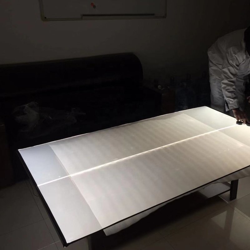 1.8mm 2mm 2.5mm Edge Lit Acrylic Sheets LED Light Guide Plate Acid Alkali Resistant