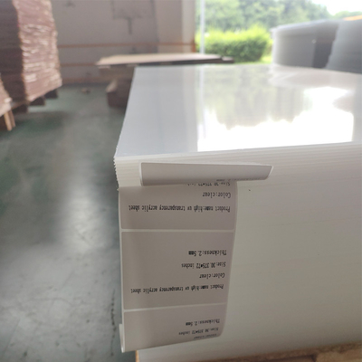 6 mm 15 mm bariery hałasowe Przejrzysto odlewane plastikowe arkusze akrylowe arkusze Perspex