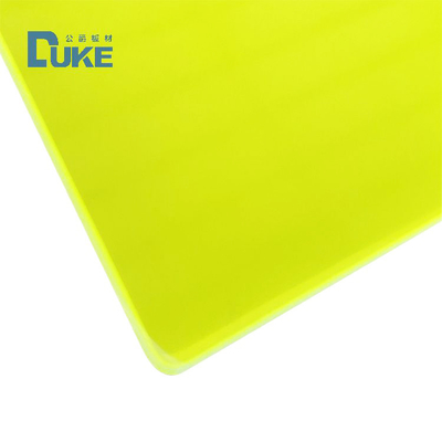 Fluorescencyjny neon przezroczysty zielony kolor odlewany akrylowy pleksyglas do znakowania