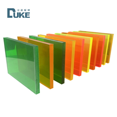 Niestandardowy 50mm Odlewany PMMA Płytka fluorescencyjna 12mm PC 6mm PE Akrylowy Plastikowy Reklamy Tablica Dekoracyjna 10mm Światło wykonane cięcie
